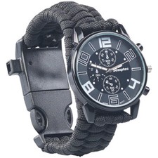 Semptec 5in1-Armbanduhr mit
