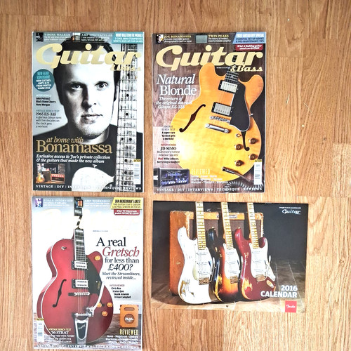 Guitar and bass magazines - 3,