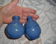 ❤️Friesland Ammerland ❤️ Blau Ceracron Salz Pfefferstreuer Pfeffer Salzstreuer