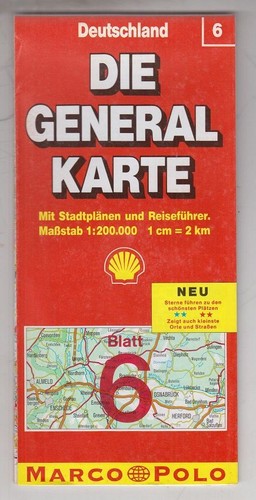 Die generalkarte deutschland - generalkarte,