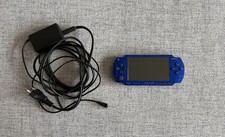 Sony PSP 1000 Handheld-Konsole, Blau | Mit Ladekabel