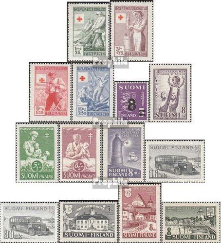 Briefmarken finnland 1946 - finnland,