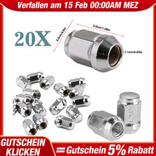 20 Radmuttern Kegelbund