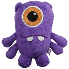 Famosa Mobsterz Lachsack, lila Monster Plüschfigur 20cm Gebraucht