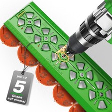 HTK TOOLS Bohrschablone Steckdose 71 mm – Wasserwaage – Profi & Heimwerker