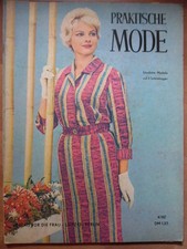 PRAMO 4-1962 (1) Praktische Mode DDR + Schnittmusterbogen Sommerkleid Kindermode
