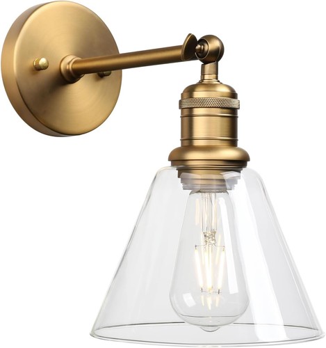 Verstellbare vintage wandlampe - vintage,