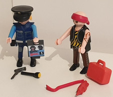 Playmobil  Polizist mit Dieb