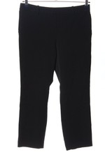 H&M Stoffhose Damen Hose Gr. DE 40 schwarz-braun-wollweiß Casual-Look