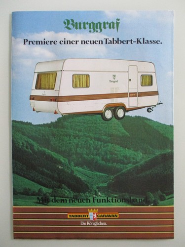 Tabbert wohnwagen burggraf - tabbert,