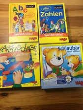 Haba Schlaubär lernt Zählen UND ABC UND Zahlen UND Karambolage