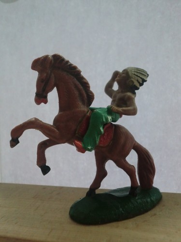 Indianer mit pferd ddr reiter - indianer,