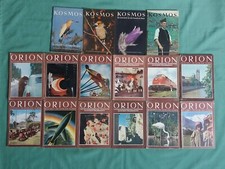 Konvolut Orion Zeitschrift für Natur und Technik / Kosmos Hefte / 16 Stück
