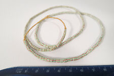 Alte Striped Glasperlen 3mm BY60 Old Striped African Trade Beads Afrozip