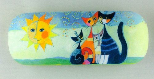 Brillenetui etui katzen rosina - etui,
