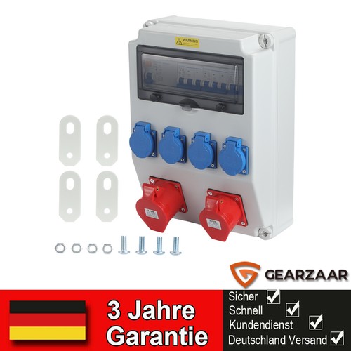 32a 16a 230v stromverteiler - 32a,