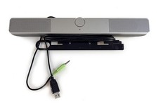 HP LCD Speaker Soundbar Lautsprecher SP03A01 für HP Monitoren 2x 1W silber