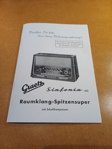 Graetz sinfonia 422 - graetz,