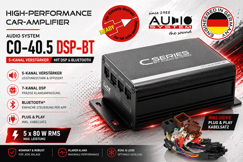 Audio system dsp - co-40.5, 5