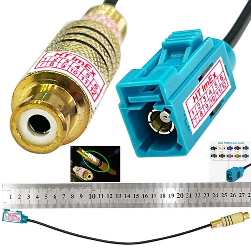 Adapter fakra rca - fakra,