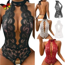 Damen❤Sexy Aushöhlen Dessous Erotik Nachtwäsche Reizwäsche Negligee Unterwäsches
