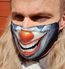 MASKE JOKER CLOWN MUND