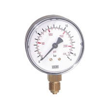 Wika manometer senkrecht - wika, unten