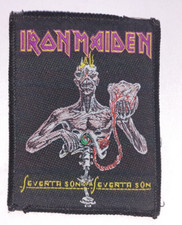 Iron Maiden Seventh Patch Aufnäher 2439 ca. 8x11 cm Original Vintage Kutte