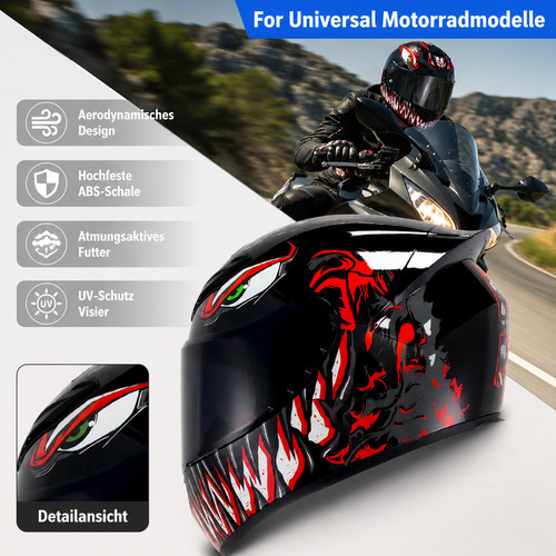 Stabiler vollhelm - xl,