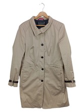 ESPRIT Damen Klassischer Mantel Beige Gr. 42/XL Eleganter Trenchcoat