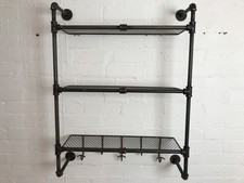 Regal Rohrregal Küche Piperegal Wandregal Industrial Werkstatt Ablage