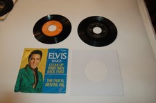 2Singles Elvis Presley Clean up+Witchcraft+++Rock n Roll 60er Sammlung