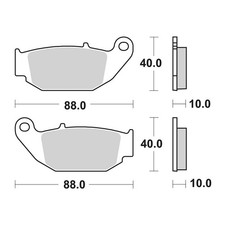 TRW Bremsbelag Sinter Offroad