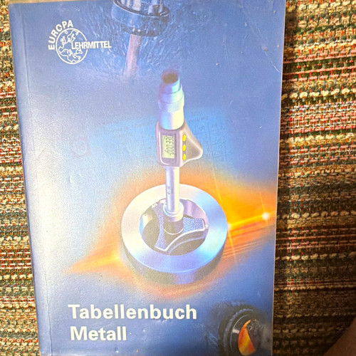 Europa lehrmittel tabellenbuch - europa-lehrmittel,