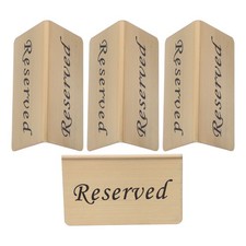  4 Pcs Reserviert-Schilder