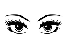 Aufkleber eye augen - eye, car