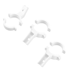 3stk Kunststoff Einzel Dish LNB Halterung Halter 40mm Dmr weiß für Ku Band