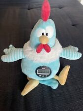 NICI Huhn Wecker Blau Good Morning Buddy ca. 32cm Stofftier Plüschtier Sprechend