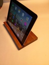 Tablet Ständer für iPad Tablet Smartphone Handy aus Alter Eiche 