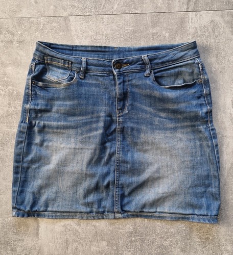 Kurzen stretch jeansrock - kurzen,