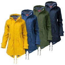 Derbe Damen Regen Mantel Jacke