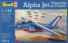 1/144 Revell 4014 Dassault Breguet / Dornier Alpha Jet "Patrouille de France"