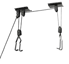Fahrradlift mit Flaschenzug
