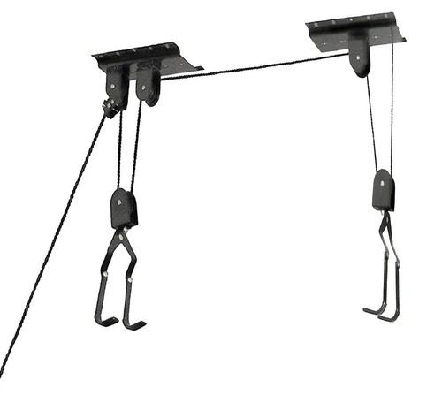 Fahrradlift mit flaschenzug - fahrradlift,