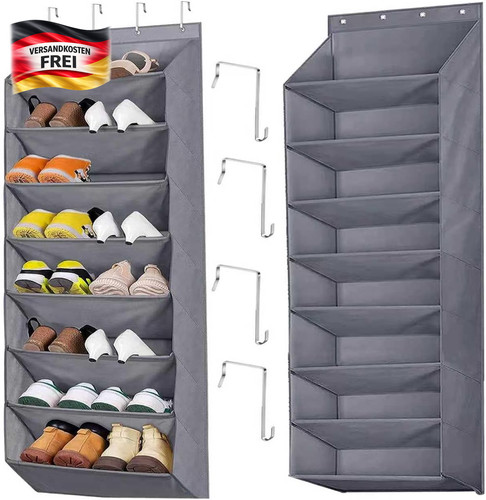 Hängendes schuhregal tür - schuhregal, 8