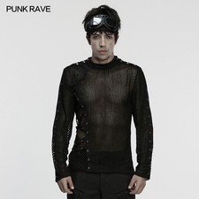 Punk Rave Men Black Gothic