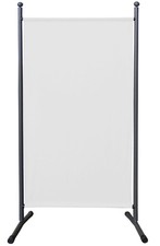 QUICK STAR Paravent 180 x 78 cm WEISS Stellwand Klein Balkon Sichtschutz