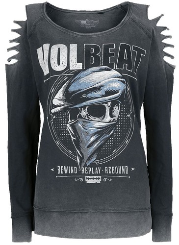 Volbeat sweatshirt damen - volbeat,
