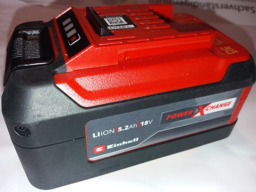 Einhell 18v 2ah power - 5,2ah,