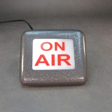 Kleine ON AIR Kino Lampe ca. 10 x 8 cm von 1962 Vintage Wandlampe Antik Lampe